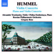 Hummel - Concerto for Piano and Violin, Op. 17 / Violin Concerto | Naxos 8557595