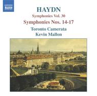 Haydn - Symphonies, vol. 30 (Nos. 14, 15, 16, 17) | Naxos 8557656
