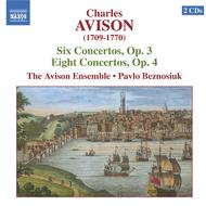 Avison - 6 Concertos, Op. 3 / 8 Concertos, Op. 4