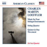 Loeffler - Music for Stringed Instruments / String Quartet | Naxos - American Classics 8559077