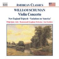 Schuman - Violin Concerto / New England Triptych | Naxos - American Classics 8559083