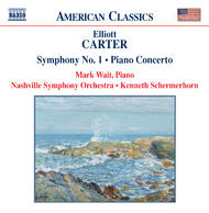 Carter - Piano Concerto, Symphony No. 1, Holiday Overture | Naxos - American Classics 8559151