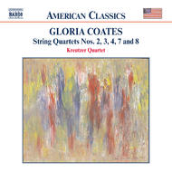 Gloria Coates - String Quartets Nos. 2, 3, 4, 7 and 8 | Naxos - American Classics 8559152