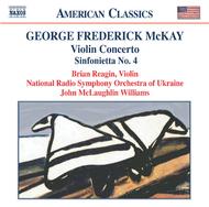 Mckay - Violin Concerto, Sinfonietta No. 4, Song Over the Great Plains | Naxos - American Classics 8559225