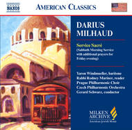 Milhaud - Service Sacre