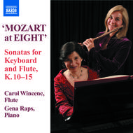 Mozart - 6 Violin Sonatas, K. 10-15 (versions for flute and piano) | Naxos 8570263