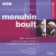 Elgar - Works for Violin & Orchestra (Menuhin) | BBC Legends BBCL41702
