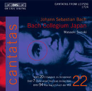 J. S Bach – Cantatas Volume 22 (BWV 20, 7, 94) | BIS BISCD1321