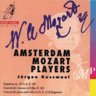 Mozart - Symphony no.29, Concerto for 2 pianos | Channel Classics CCS1190