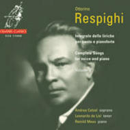 Respighi - Complete Songs vol.2 | Channel Classics CCS11998