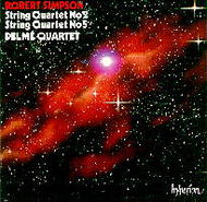 Robert Simpson - String Quartets 2 & 5 | Hyperion CDA66386