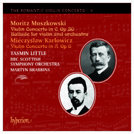 The Romantic Violin Concerto, Vol 4 - Moszkowski & Karlowicz | Hyperion - Romantic Violin Concertos CDA67389