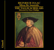 Heinrich Isaac  Missa de Apostolis | Gimell CDGIM023