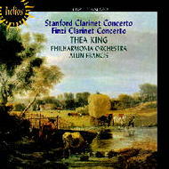 Stanford and Finzi - Clarinet Concertos | Hyperion - Helios CDH55101