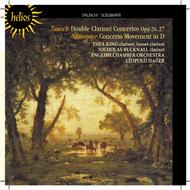 Tausch - Double Clarinet Concertos & Sussmayr - Concerto Movement | Hyperion - Helios CDH55188