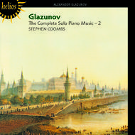 Glazunov - Piano Music - 2 | Hyperion - Helios CDH55222