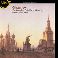 Glazunov - Piano Music - 4 | Hyperion - Helios CDH55224