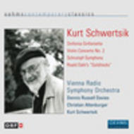 Kurt Schwertsik - Sinfonia-Sinfonietta, Violin Concerto no.2 | Oehms OC342