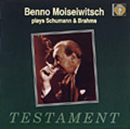 Benno Moiseiwitsch plays Schumann & Brahms | Testament SBT1023