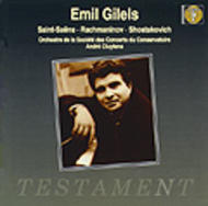Emil Gilels plays Saint-Saens, Rachmaninov & Shostakovich