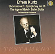 Shostakovich - Symphony No.10, Age of Gold | Testament SBT1078