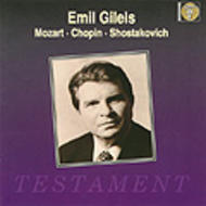 Emil Gilels plays Chopin, Mozart & Shostakovich | Testament SBT1089