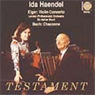Elgar - Violin Concerto / J S Bach - Chaconne | Testament SBT1146