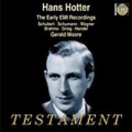 Hans Hotter - Lieder Recital | Testament SBT1199