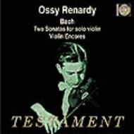Ossy Renardy Recital | Testament SBT1292