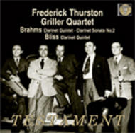 Brahms / Bliss - Chamber Works with Clarinet | Testament SBT1366