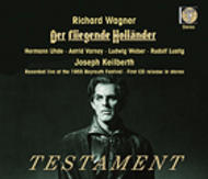 Wagner - Der fliegende Hollander (Bayreuth 1955) | Testament SBT21384