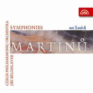 Martinu - Symphonies 3 & 4