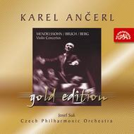 Ancerl Gold Edition Vol.3: Mendelssohn, Bruch, Berg - Violin Concertos | Supraphon SU36632