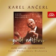 Ancerl Gold Edition Vol.22: Bartok - Violin Concerto no.2, Piano Concerto no.3 | Supraphon SU36822