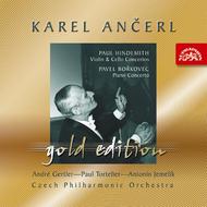 Ancerl Gold Edition Vol.30: Hindemith - Violin & Cello Concertos; Borkovec - Piano Concerto no.2 | Supraphon SU36902