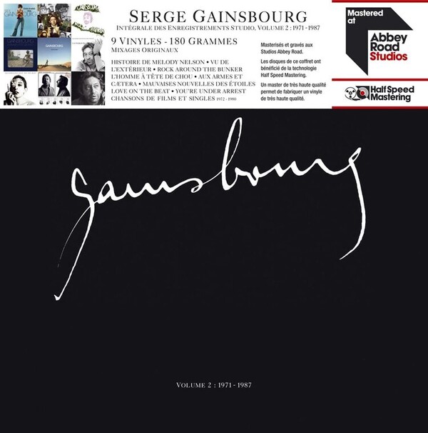 Intégrale Des Enregistrements Studio: 1971-1987 - Volume 2 - Serge Gainsbourg