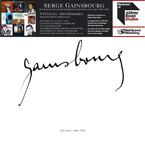 Int�grale Des Enregistrements Studio: 1958-1970 - Volume 1 - Serge Gainsbourg