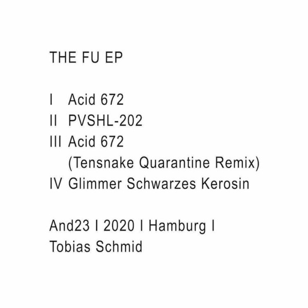 The FU EP - Tobias Schmid