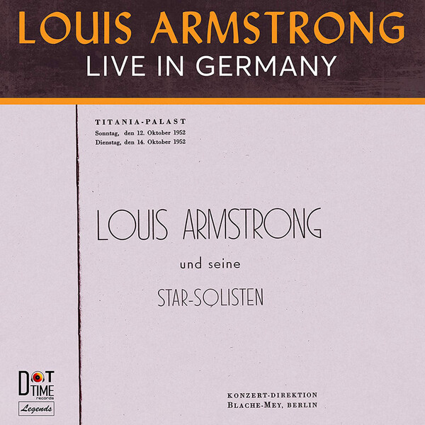 Live in Germany - Louis Armstrong | Dot Time Records DT8555