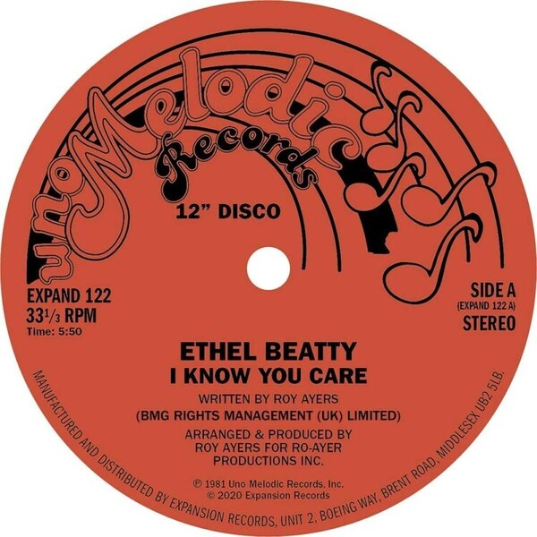 I Know You Care/It's Your Love - Ethel Beatty