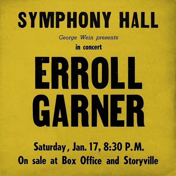 Symphony Hall Concert - Erroll Garner