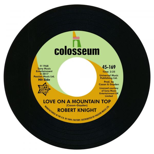 Love On a Mountain Top/Everlasting Love - Robert Knight