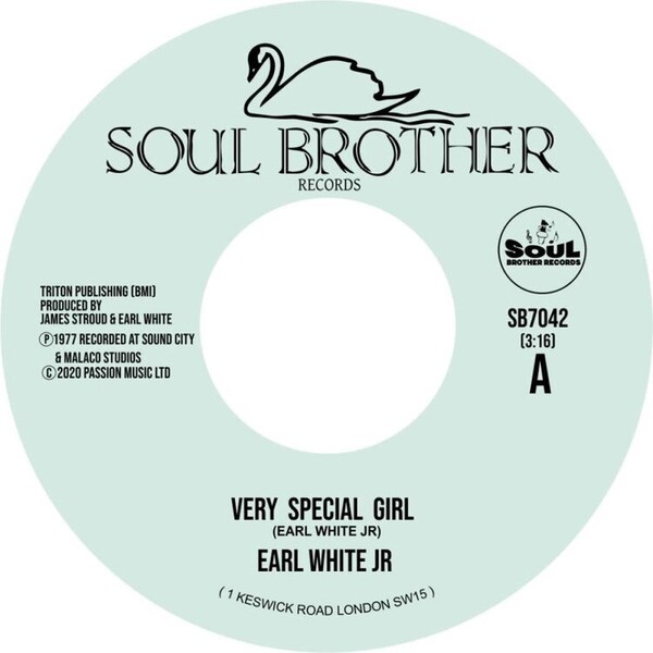Very Special Girl/Never Fall in Love Again - Earl White Jr.