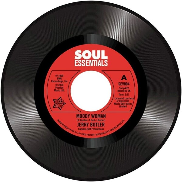Moody Woman/Stop Steppin' On My Dreams - Jerry Butler